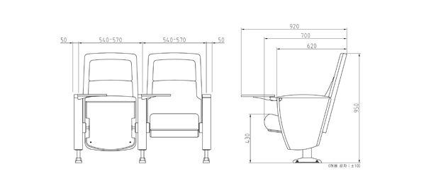 kursi auditorium 3213MB_01_01 drawing