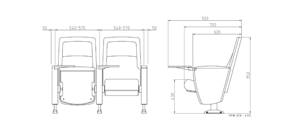 kursi auditorium 3223MB_01_01 drawing